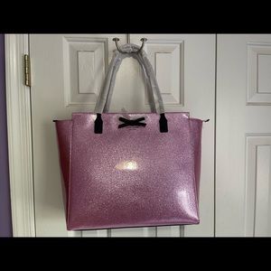 Kate Spade pink glitter handbag- NWT